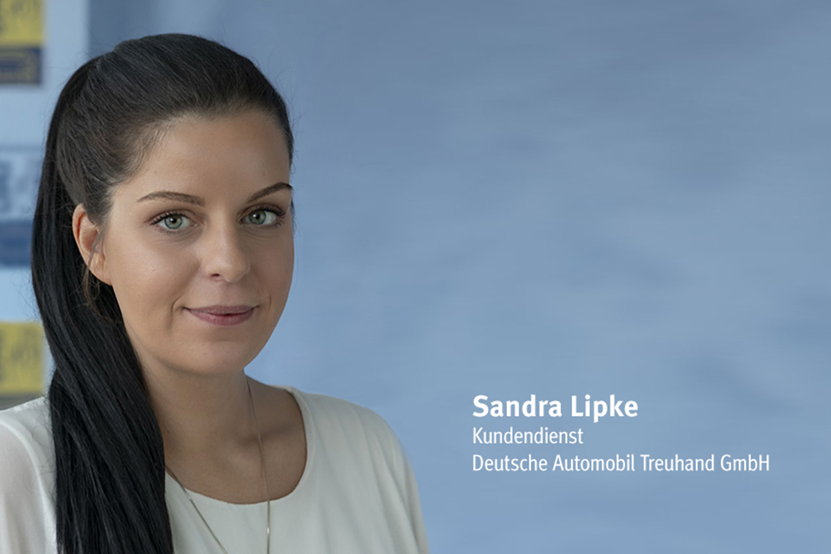 Sandra Lipke - Kundendienst bei der Deutschen Automobil Treuhand GmbH